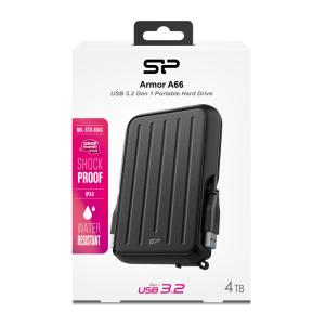 SILICON POWER εξωτερικός HDD Armor A66, 4TB, USB 3.2, μαύρος | eLabstore.gr SILICON POWER εξωτερικός HDD Armor A66, 4TB, USB 3.2, μαύρος | PC & Αναβάθμιση | elabstore.gr