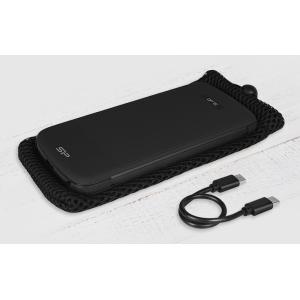 SILICON POWER power bank QP75, 10000mAh, 4x output, 3A, μαύρο | Αξεσουάρ κινητών | elabstore.gr