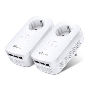 TP-LINK powerline TL-PA8030P kit passthrough, AV1300 3x Gigabit, Ver 3.0 | Δικτυακά | elabstore.gr