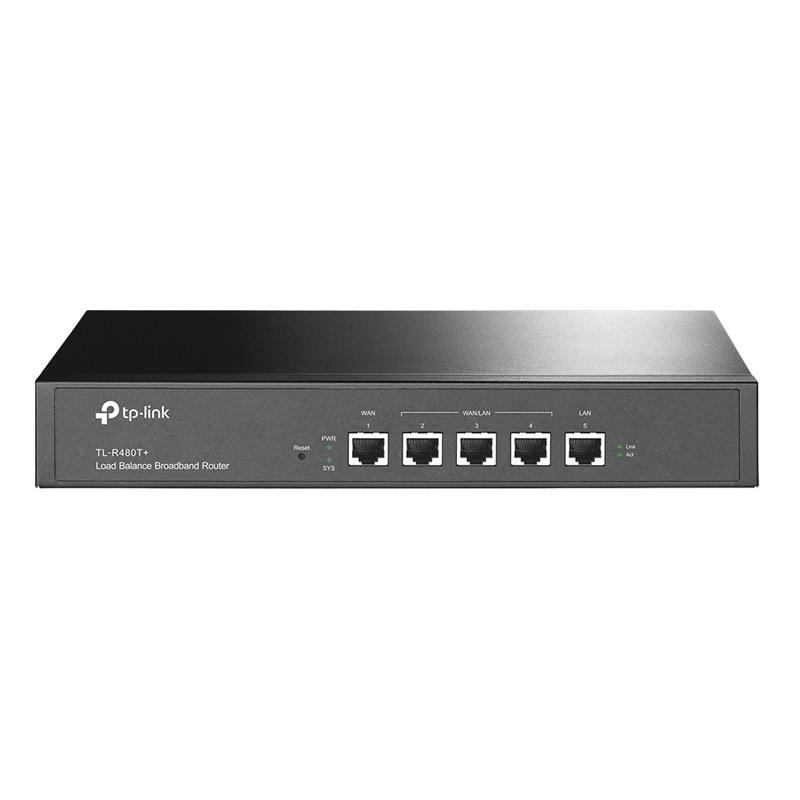 TP-LINK load balance broadband router TL-R480T+, 5x Ethernet port, Ver 9 | eLabstore.gr TP-LINK load balance broadband router TL-R480T+, 5x Ethernet port, Ver 9 | Δικτυακά | elabstore.gr