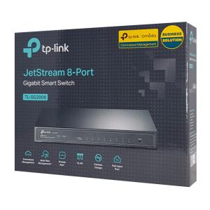 TP-LINK JetStream smart switch TL-SG2008, 8-Port Gigabit, Ver. 3.0 | eLabstore.gr TP-LINK JetStream smart switch TL-SG2008, 8-Port Gigabit, Ver. 3.0 | Δικτυακά | elabstore.gr