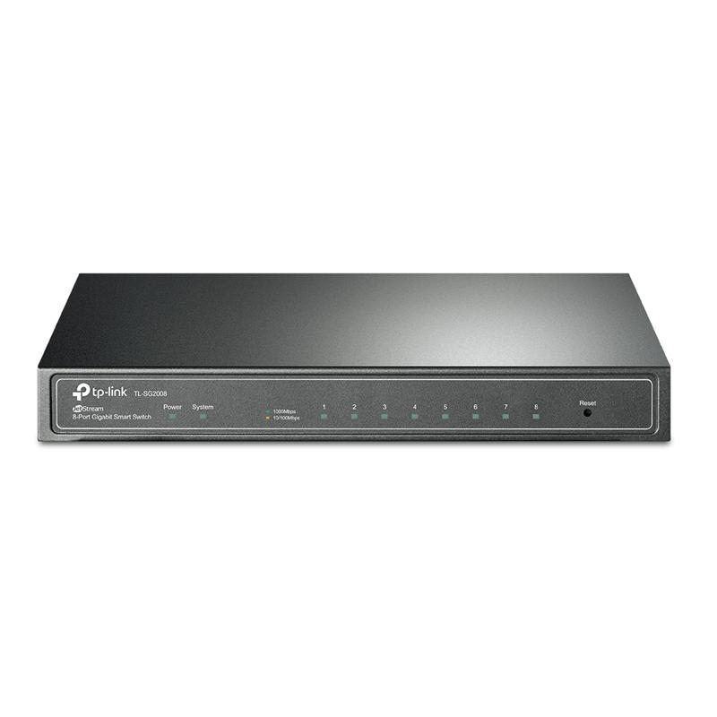 TP-LINK JetStream smart switch TL-SG2008, 8-Port Gigabit, Ver. 3.0 | eLabstore.gr TP-LINK JetStream smart switch TL-SG2008, 8-Port Gigabit, Ver. 3.0 | Δικτυακά | elabstore.gr