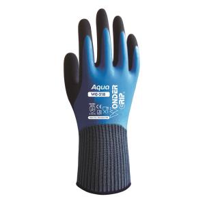 WONDER GRIP αντιολισθητικά γάντια εργασίας Aqua, αδιάβροχα, S/7, μπλε | Εργαλεία | elabstore.gr