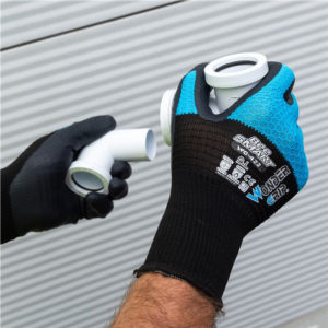 WONDER GRIP αντιολισθητικά γάντια εργασίας Bee-Smart, XXL/11, μπλε | Εργαλεία | elabstore.gr