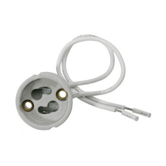 ADELEQ ντουί λάμπας GU10 με καλώδιο 16-73, 15cm, 230V, κεραμικό, λευκό | eLabstore.gr ADELEQ ντουί λάμπας GU10 με καλώδιο 16-73, 15cm, 230V, κεραμικό, λευκό | Φωτισμός | elabstore.gr