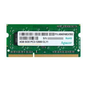 Memory 4GB 1600MHz CL11 DDR3 SODIMM Apacer RP | RAM | elabstore.gr