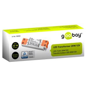 GOOBAY μετασχηματιστής LED 30002, 12V, 20W, IP20 | eLabstore.gr GOOBAY μετασχηματιστής LED 30002, 12V, 20W, IP20 | Φωτισμός | elabstore.gr