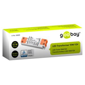 GOOBAY μετασχηματιστής LED 30005, 12V, 15W, IP20 | eLabstore.gr GOOBAY μετασχηματιστής LED 30005, 12V, 15W, IP20 | Φωτισμός | elabstore.gr