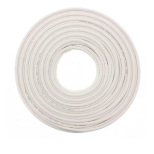 Καλώδιο ομοαξωνικό 100m, 6.5mm, CX-015LC, 75R λευκό Well RG6-CCS/AL-100-CHR | Ήχου & Εικόνας | elabstore.gr