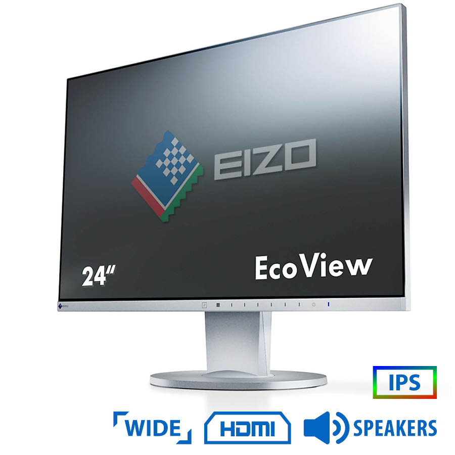 Used Monitor EV2450 IPS/ Eizo/ 24"/ 1920x1080/ Wide/ White/ w/ Speakers/ D-SUB & DVI-D & DP & HDMI & USB 3.0 | eLabstore.gr Used Monitor EV2450 IPS/Eizo/24"/1920x1080/Wide/White/w/Speakers/D-SUB & DVI-D & DP & HDMI & USB 3.0 | Refurbished | elabstore.gr