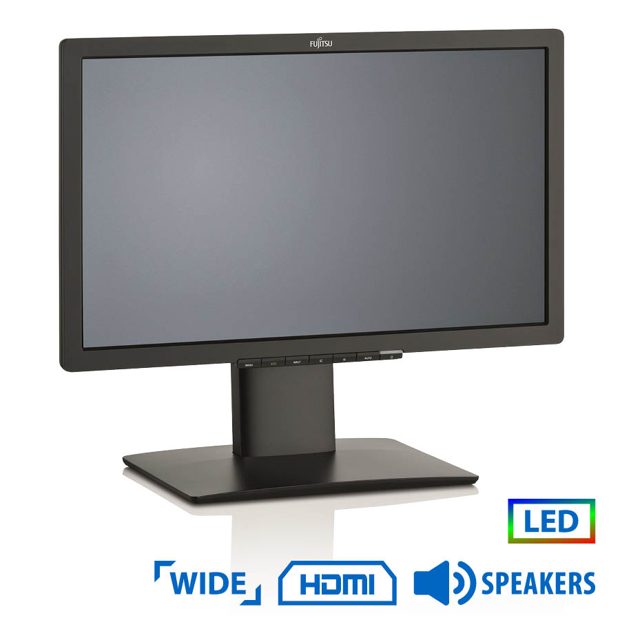 Used (A-) Monitor B22T-x LED/ Fujitsu / 22"/ 1920x1080/ Wide/ Black/ Grade A-/ w/ Speakers/ D-SUB & DVI-D & H | eLabstore.gr Used (A-) Monitor B22T-x LED/Fujitsu /22"/1920x1080/Wide/Black/Grade A-/w/Speakers/D-SUB & DVI-D & H | Refurbished | elabstore.gr