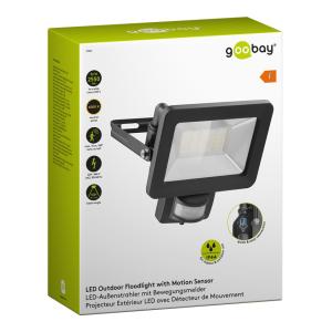 GOOBAY LED προβολέας 53881, με αισθητήρα κίνησης, 30W, 4000K, IP44 | Φωτισμός | elabstore.gr