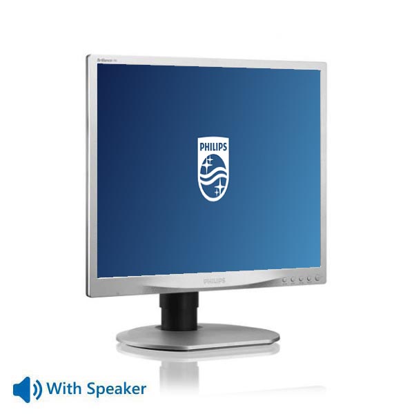 Used Monitor 19B TFT/ Philips/ 19"/ 1280x1024/ Silver/ Black/ w/ Speakers / Grade B/ D-SUB & DVI-D | eLabstore.gr Used Monitor 19B TFT/Philips/19"/1280x1024/Silver/Black/w/Speakers /Grade B/D-SUB & DVI-D | Refurbished | elabstore.gr