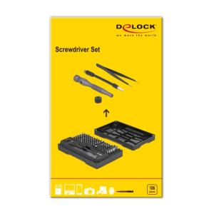 DELOCK σετ κατσαβιδιών ακριβείας 64127, 106τμχ | eLabstore.gr DELOCK σετ κατσαβιδιών ακριβείας 64127, 106τμχ | Εργαλεία | elabstore.gr