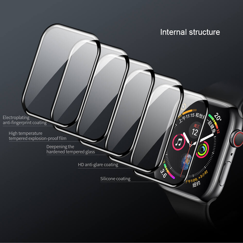 NILLKIN tempered glass 3D AW+ για Apple watch series 4/5/6/SE, 44mm | eLabstore.gr NILLKIN tempered glass 3D AW+ για Apple watch series 4/5/6/SE, 44mm | Αξεσουάρ κινητών | elabstore.gr