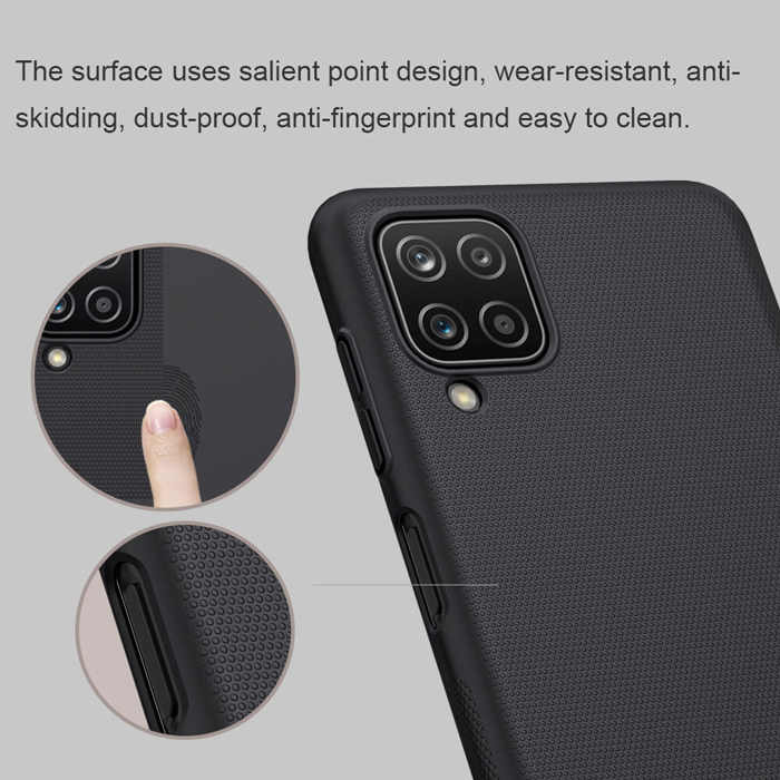 NILLKIN θήκη Super Frosted Shield για Samsung Galaxy A12, μαύρη | eLabstore.gr NILLKIN θήκη Super Frosted Shield για Samsung Galaxy A12, μαύρη | Αξεσουάρ κινητών | elabstore.gr