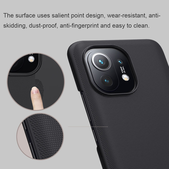 NILLKIN θήκη Super Frosted Shield για Xiaomi 11, μαύρη | eLabstore.gr NILLKIN θήκη Super Frosted Shield για Xiaomi 11, μαύρη | Αξεσουάρ κινητών | elabstore.gr