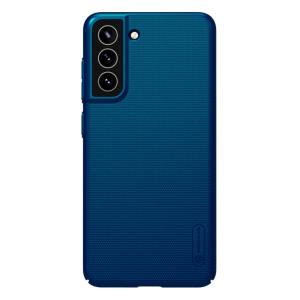 NILLKIN θήκη Super Frosted Shield για Samsung Galaxy S21 FE, μπλε | Αξεσουάρ κινητών | elabstore.gr