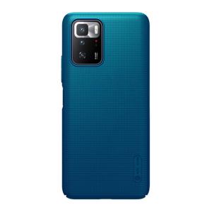 NILLKIN θήκη Super Frosted Shield για Xiaomi Redmi Note 10 Pro 5G, μπλε | Αξεσουάρ κινητών | elabstore.gr