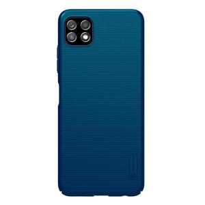 NILLKIN θήκη Super Frosted Shield για Samsung Galaxy A22 5G, μπλε | Αξεσουάρ κινητών | elabstore.gr