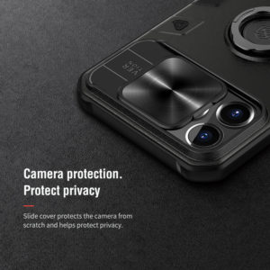 NILLKIN θήκη CamShield Armor για Apple iPhone 13 Pro Max, μαύρη | Αξεσουάρ κινητών | elabstore.gr