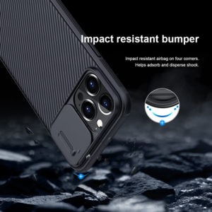 NILLKIN θήκη CamShield Pro για Apple iPhone 13 Pro Max, μαύρη | Αξεσουάρ κινητών | elabstore.gr