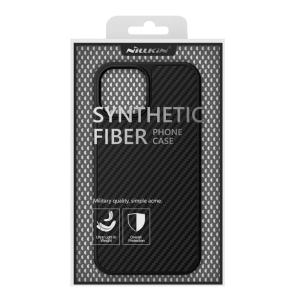 NILLKIN θήκη Synthetic Fiber για Apple iPhone 13, μαύρη | Αξεσουάρ κινητών | elabstore.gr
