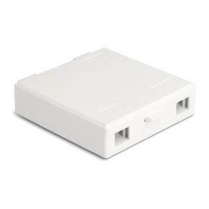 DELOCK κυτίο σύνδεσης οπτικών ινών 87139 τοίχου, 2x SC Simplex/LC Dublex | Εργαλεία | elabstore.gr