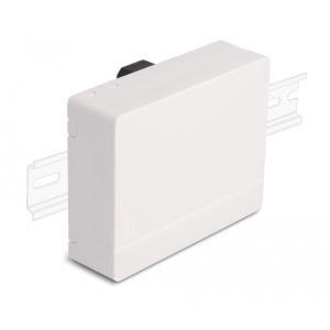 DELOCK κυτίο σύνδεσης οπτικών ινών 87141, ράγας, 4x SC Simplex/LC Dublex | Εργαλεία | elabstore.gr
