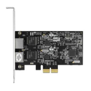 DELOCK κάρτα επέκτασης PCI x2 σε 2x RJ45 Gigabit LAN 89530, 2.5 Gbps | PC & Αναβάθμιση | elabstore.gr