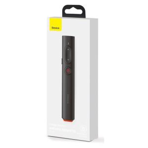 BASEUS τηλεχειριστήριο παρουσιάσεων ACFYB-A01 με laser 100m, μαύρο | Εικόνα & Ήχος | elabstore.gr