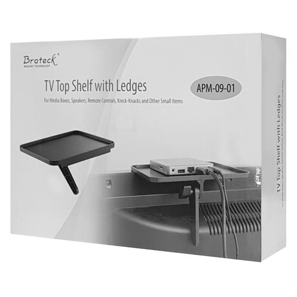 BRATECK ράφι για οθόνη APM-09-01, 180x127x47mm, μαύρο | eLabstore.gr BRATECK ράφι για οθόνη APM-09-01, 180x127x47mm, μαύρο | Εικόνα & Ήχος | elabstore.gr