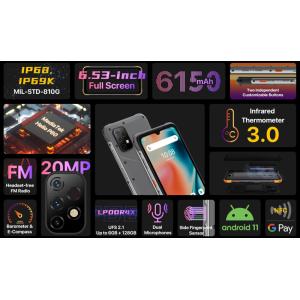 UMIDIGI smartphone BISON X10 Pro, 6.53", 4/128GB, Android 11, γκρι | Mobile Συσκευές | elabstore.gr