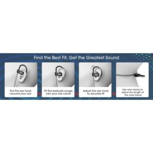 MPOW earphones Flame BH088F, bluetooth, 100mAh, IPX7, μαύρα | Αξεσουάρ κινητών | elabstore.gr