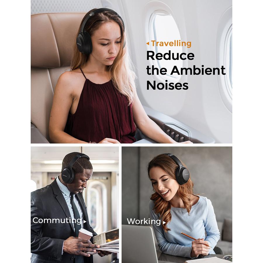 MPOW headphones H12 IPO BH427A, wireless & wired, ANC, BT 5.0, μαύρα | eLabstore.gr MPOW headphones H12 IPO BH427A, wireless & wired, ANC, BT 5.0, μαύρα | Αξεσουάρ κινητών | elabstore.gr