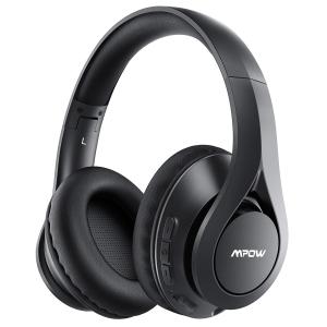 MPOW headphones 059 Lite BH451B, wireless & wired, BT 5.0, μαύρα | Αξεσουάρ κινητών | elabstore.gr