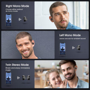 MPOW earphones με θήκη φόρτισης Mdots BH510A, True Wireless, μαύρα | eLabstore.gr MPOW earphones με θήκη φόρτισης Mdots BH510A, True Wireless, μαύρα | Αξεσουάρ κινητών | elabstore.gr