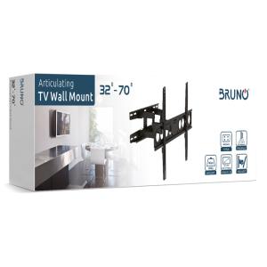 BRUNO επιτοίχια βάση BRN-0051, για οθόνη, 32"-70", 35kg | Εικόνα & Ήχος | elabstore.gr