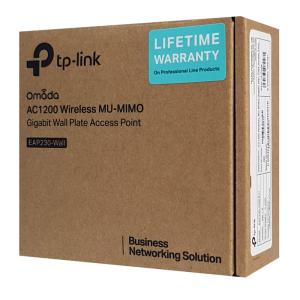 TP-LINK ασύρματο access point EAP230-WALL, AC1200, επιτοίχιο, Ver. 1.0 | Δικτυακά | elabstore.gr