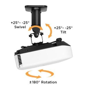 BRATECK Βάση για projectors EPB-2, οροφής, 360° περιστροφή, 15kg | eLabstore.gr BRATECK Βάση για projectors EPB-2, οροφής, 360° περιστροφή, 15kg | Εικόνα & Ήχος | elabstore.gr