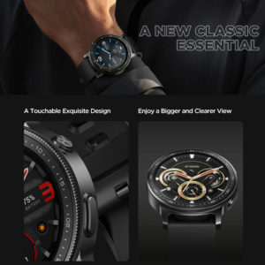 ZEBLAZE smartwatch GTR 2, 1.28", IP68, heart rate, ηχείο & mic, μαύρο | Mobile Συσκευές | elabstore.gr