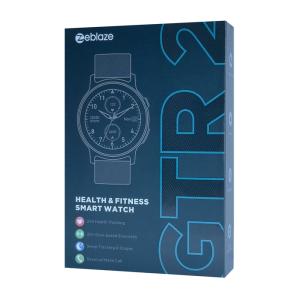 ZEBLAZE smartwatch GTR 2, 1.28", IP68, heart rate, ηχείο & mic, μαύρο | Mobile Συσκευές | elabstore.gr