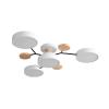 POWERTECH LED φωτιστικό οροφής HLL-0042, 48W, 3800lm, 4x Φ18cm, λευκό | Φωτισμός | elabstore.gr
