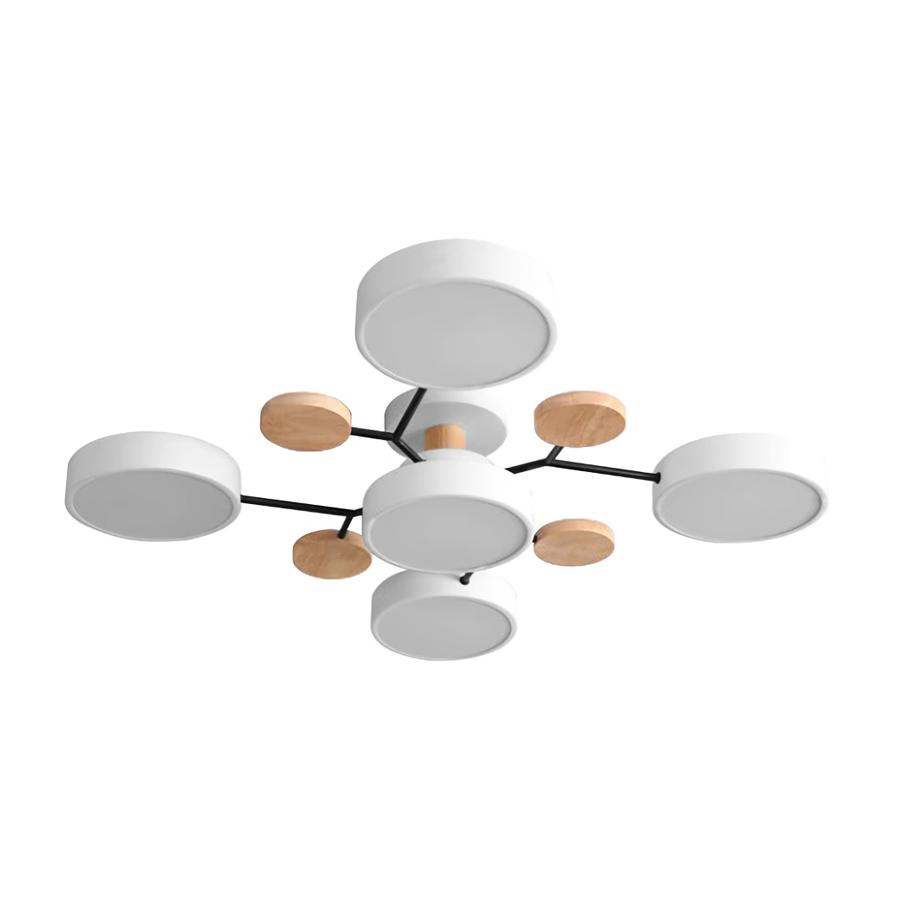 POWERTECH LED φωτιστικό οροφής HLL-0044, 60W, 4800lm, 5x Φ18cm, λευκό | eLabstore.gr POWERTECH LED φωτιστικό οροφής HLL-0044, 60W, 4800lm, 5x Φ18cm, λευκό | Φωτισμός | elabstore.gr