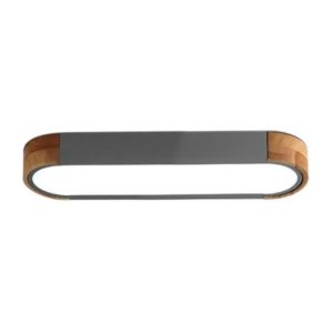 POWERTECH LED φωτιστικό οροφής HLL-0049, 12W, 960lm, 35x14cm, γκρι | Φωτισμός | elabstore.gr