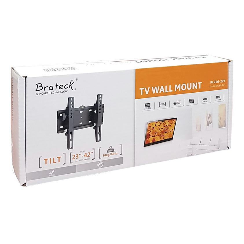 BRATECK Επιτοίχια βάση KL21G-22T, για οθόνη 23"-42", έως 30kg | eLabstore.gr BRATECK Επιτοίχια βάση KL21G-22T, για οθόνη 23"-42", έως 30kg | Εικόνα & Ήχος | elabstore.gr