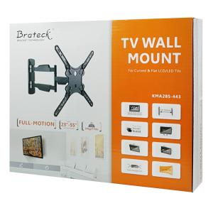 BRATECK επιτοίχια βάση KMA28S-443, για οθόνη 23"-55", 35kg | Εικόνα & Ήχος | elabstore.gr