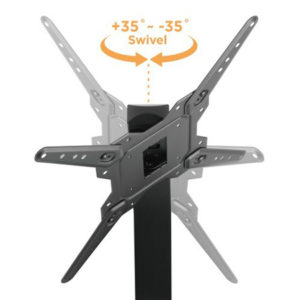 BRATECK βάση γραφείου LDT03-23MA, για οθόνη 23"-55", 40kg | Εικόνα & Ήχος | elabstore.gr