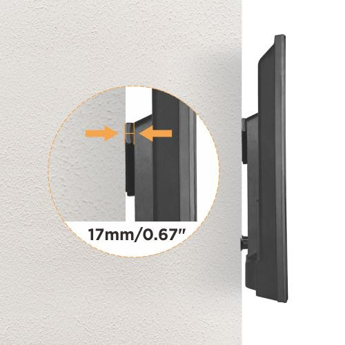 BRATECK επιτοίχια βάση LED-1644, για οθόνη 23-70", ultra slim, 50kg | eLabstore.gr BRATECK επιτοίχια βάση LED-1644, για οθόνη 23-70", ultra slim, 50kg | Εικόνα & Ήχος | elabstore.gr