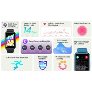 ZEBLAZE smartwatch Meteor, 1.57", IP68, heart rate, μαύρο | Mobile Συσκευές | elabstore.gr
